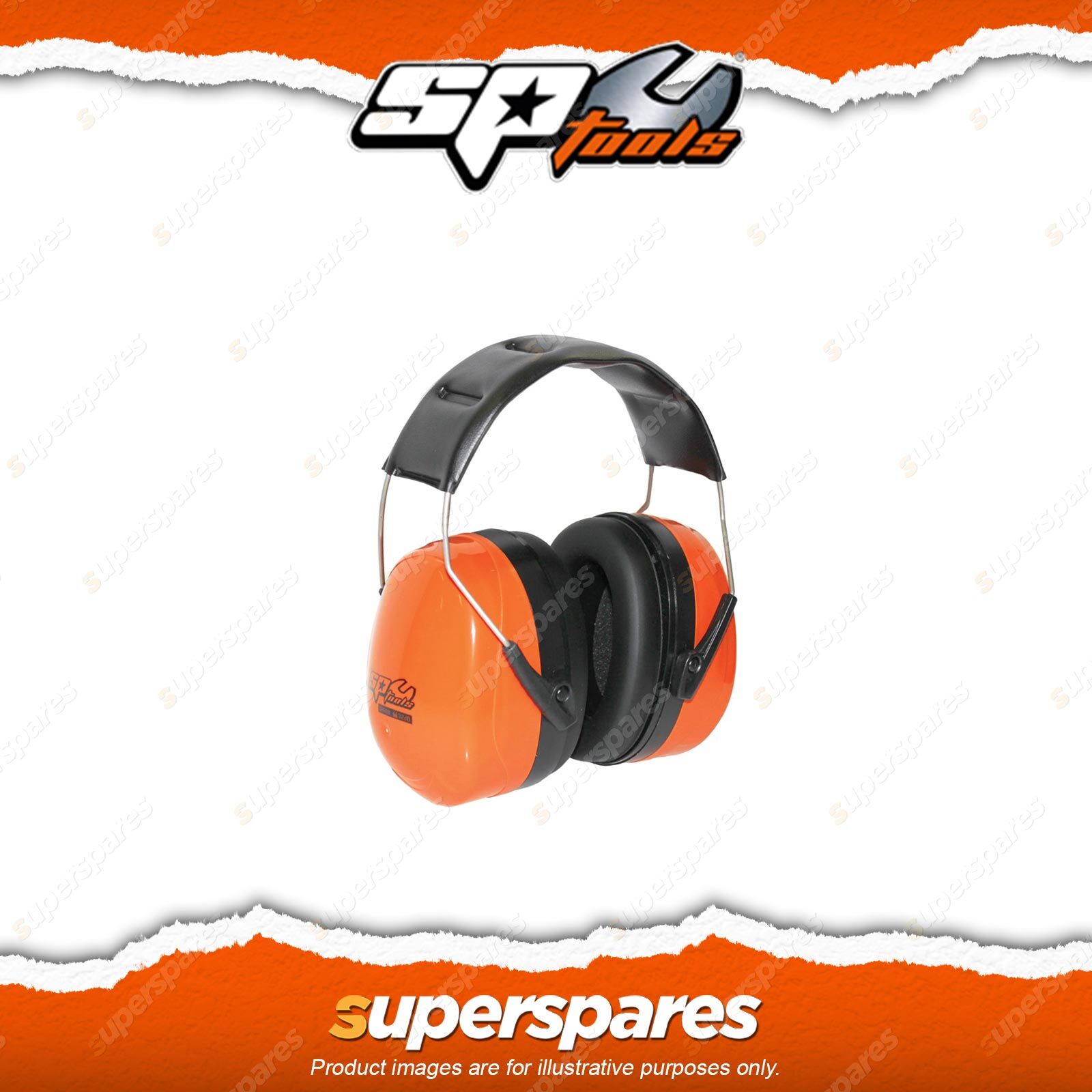 SP Tools Ear Muff Class 5 32db Protection Sound Absorbing Foam High ...