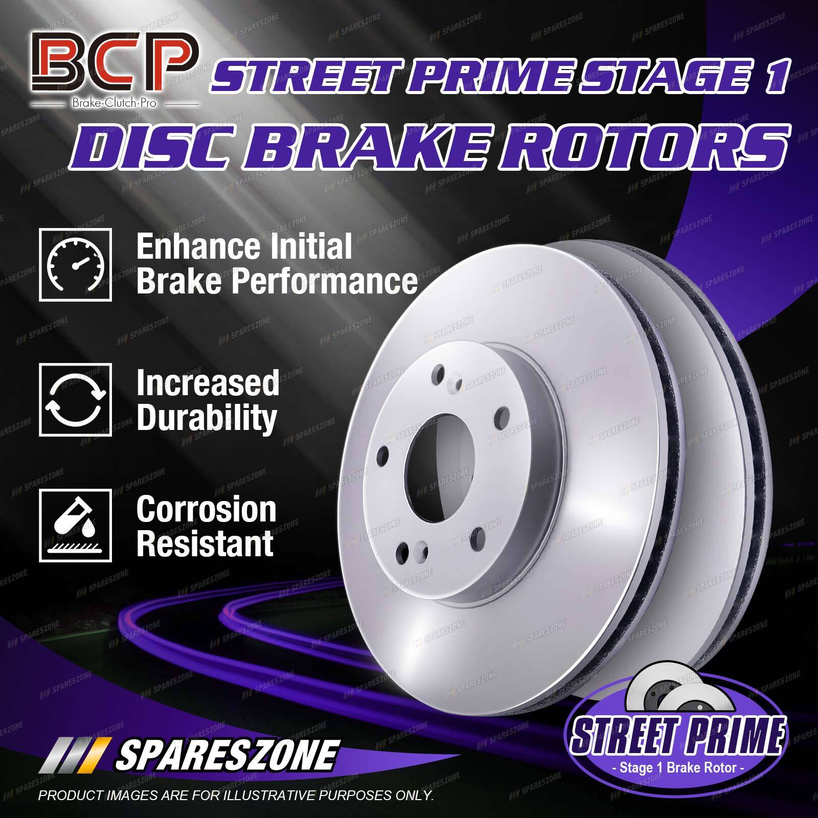 2 Rear BCP Disc Brake Rotors for Holden Insignia VXR GA Malibu 2.0TD