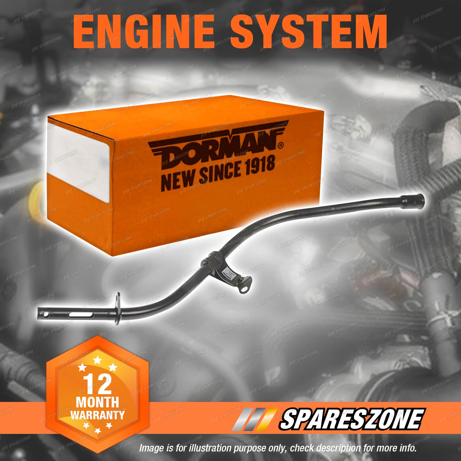 Engine Oil Dipstick - Metal