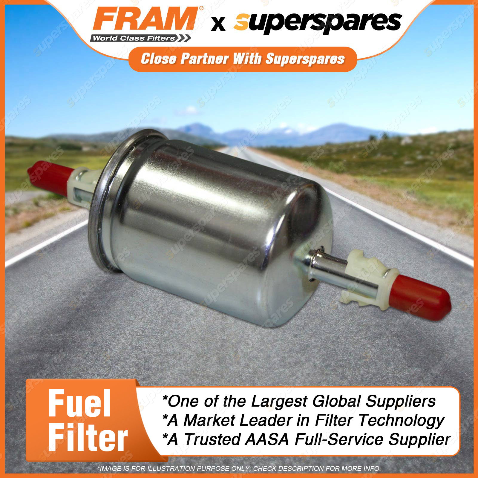 Fram Fuel Filter for Jeep Cherokee XJ Renegade Wrangler Petrol 4Cyl V6   