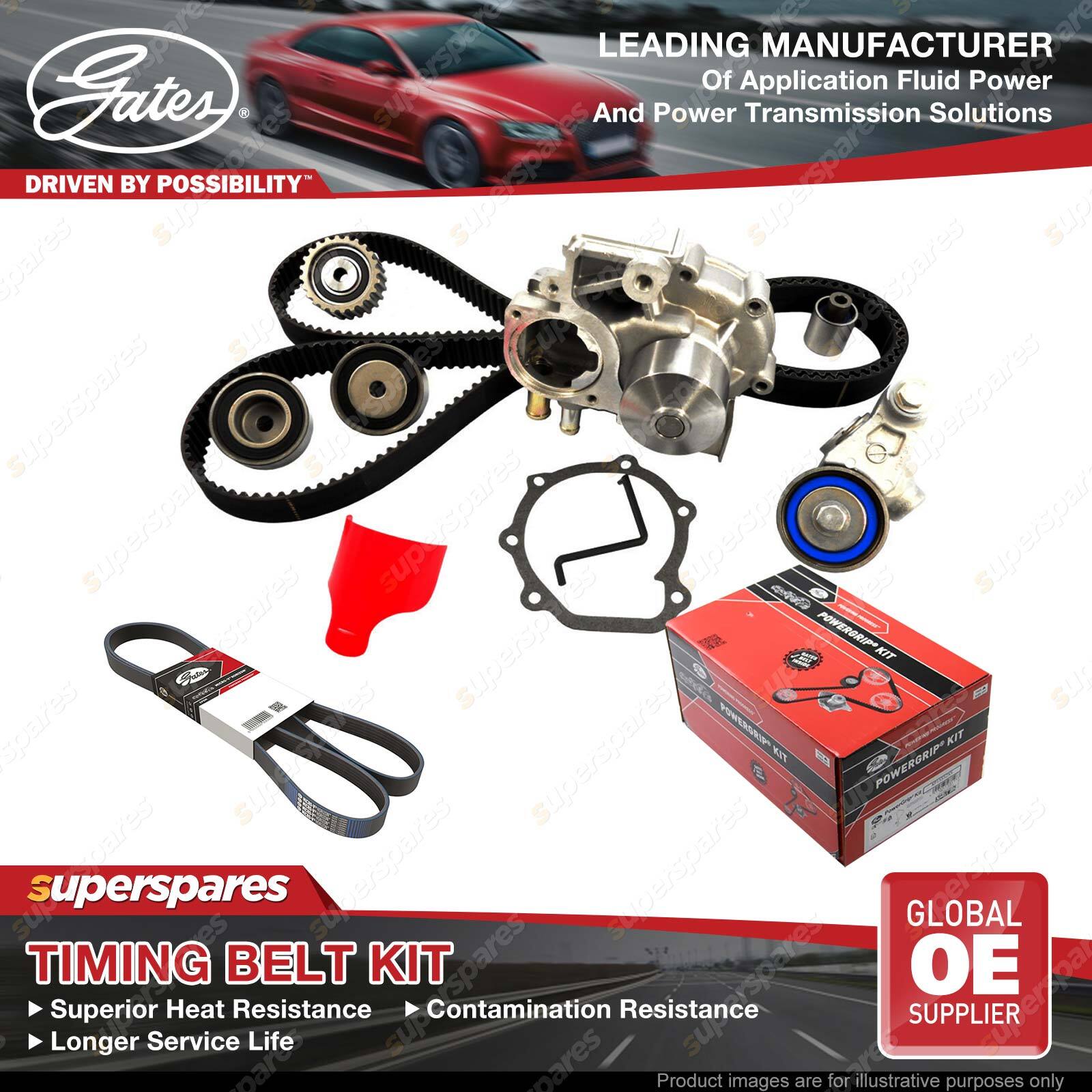 Gates Timing Belt Kit for Toyota Land Cruiser UZJ100 4.7L 170 175KW 4664CC 2UZFE