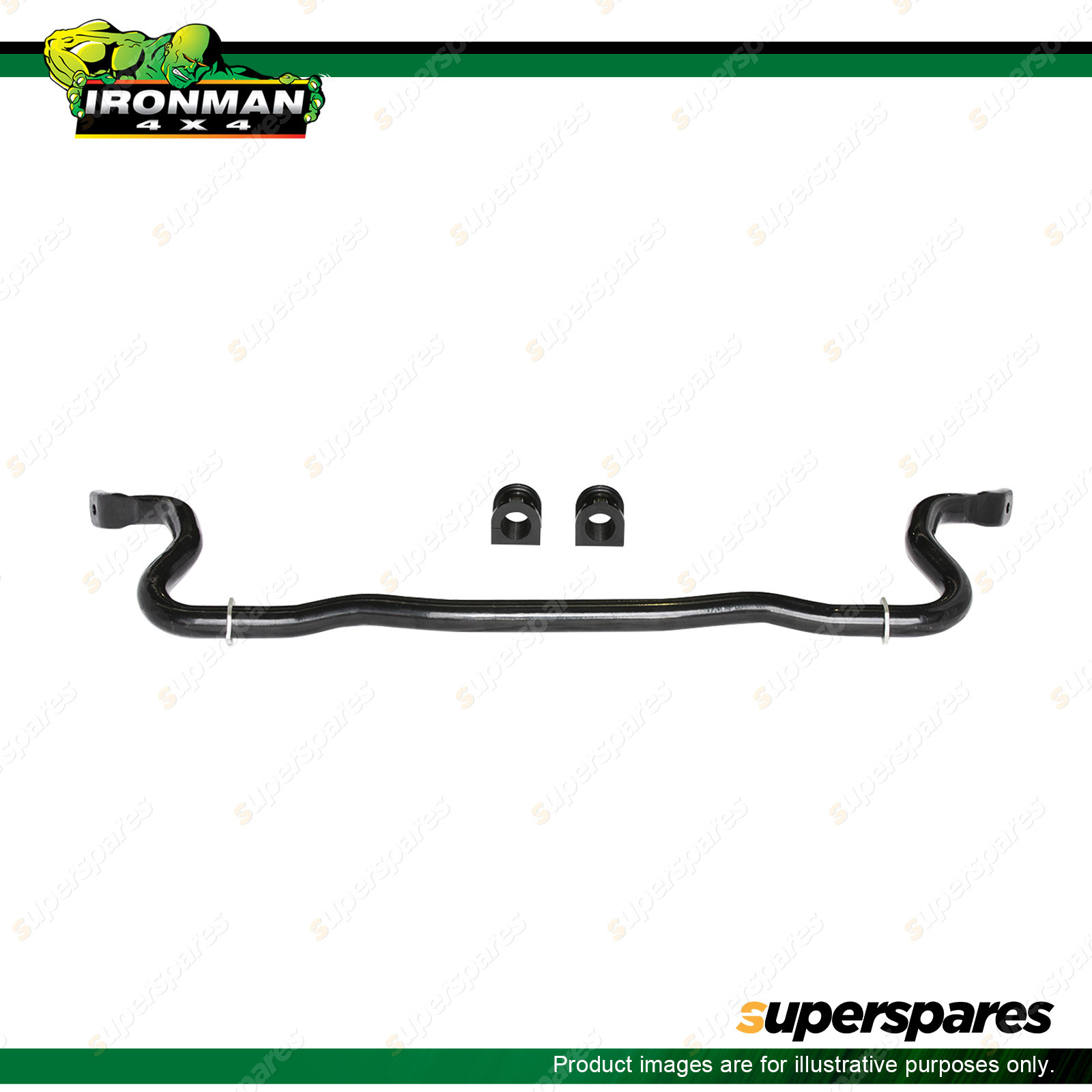 Rear Ironman 4x4 30mm Sway Bar Includes Mounting Brackets ISB789RW 4WD