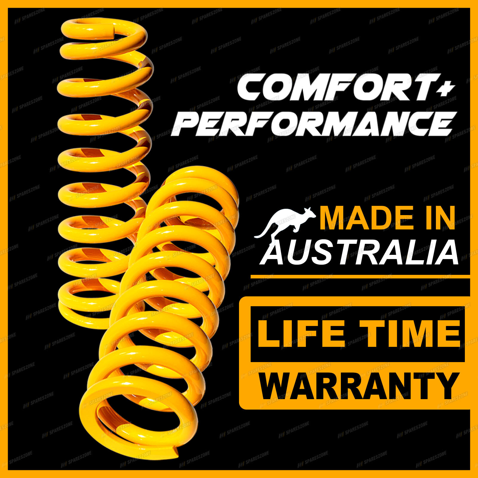 2 Rear King STD Coil Springs for HOLDEN COMMODORE VB VC VH VK VL VN VP