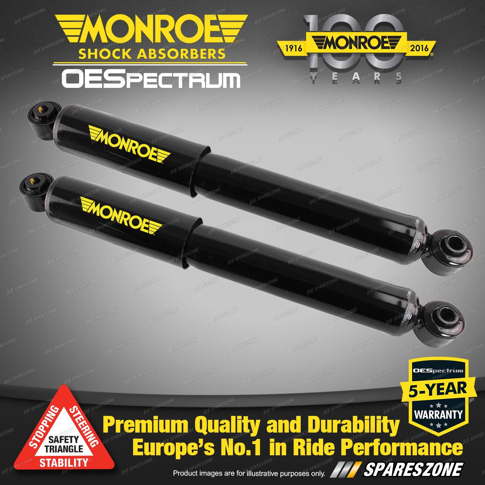 2 x Rear Monroe OE Spectrum Shock Absorbers for Hyundai i30 GD 1.6