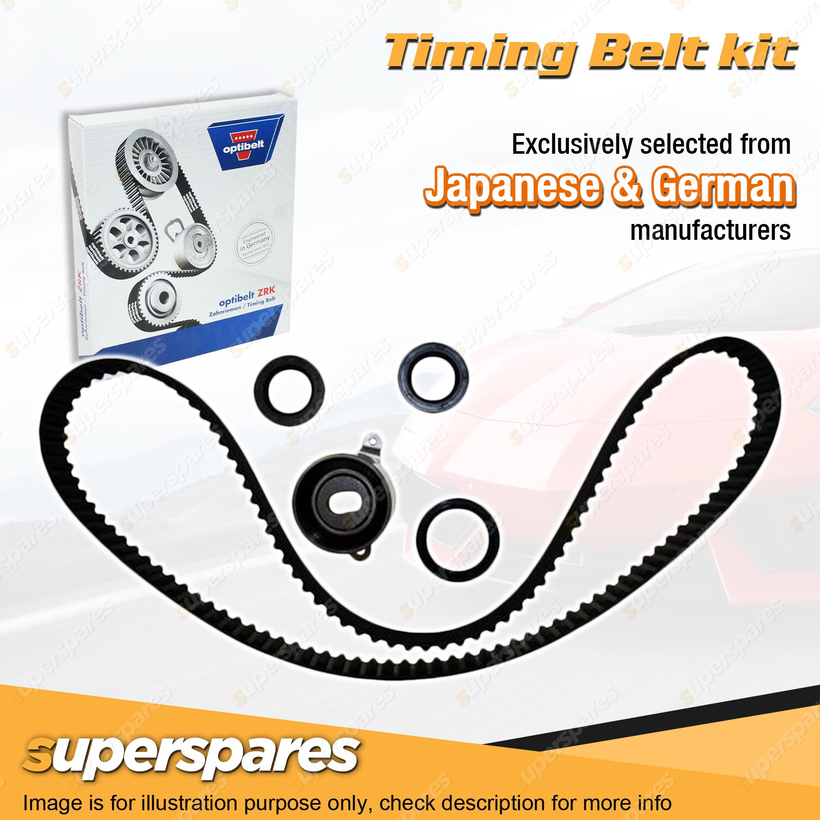 Integra timing outlet belt