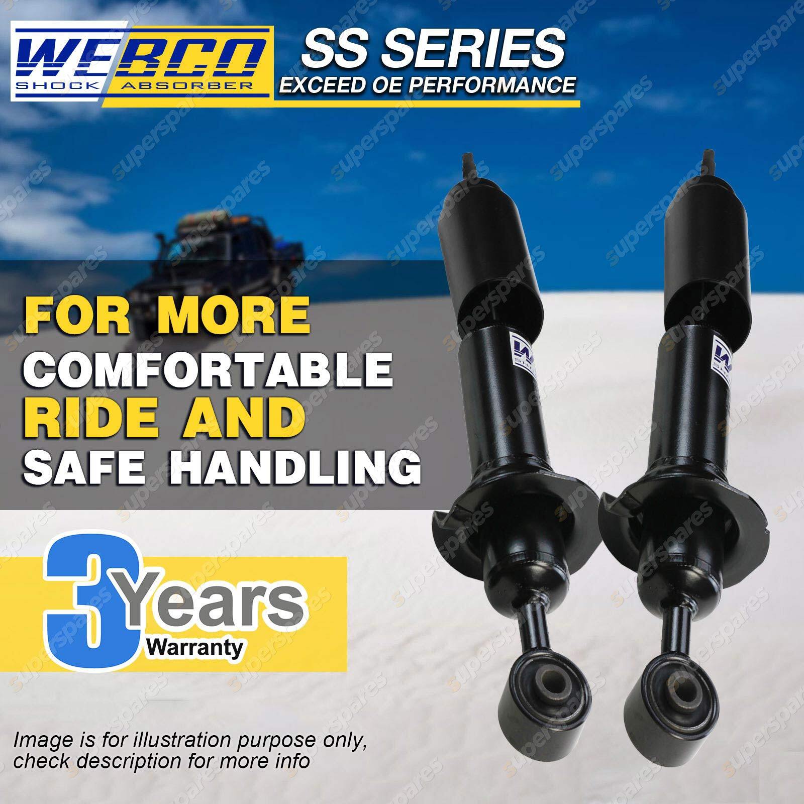 Front Gas Strut Webco Pro Shock Absorbers for Nissan Pathfinder R51 All ...