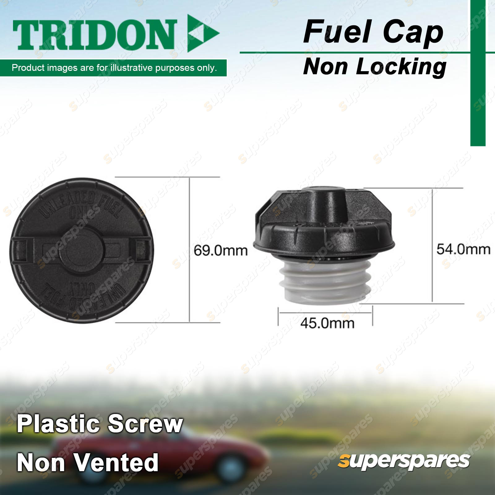 Volvo v40 online fuel cap