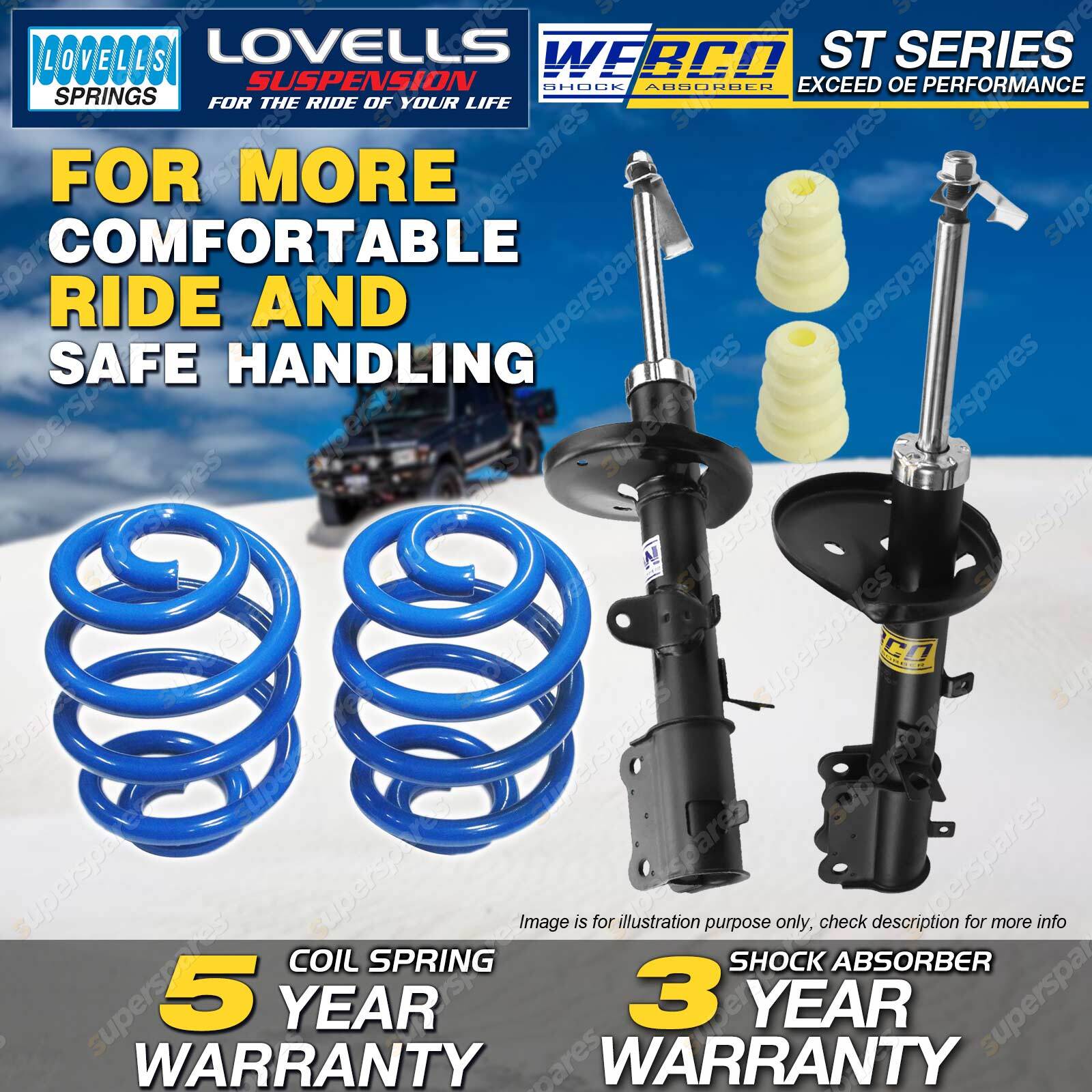 Shock Absorbers, Coil Springs