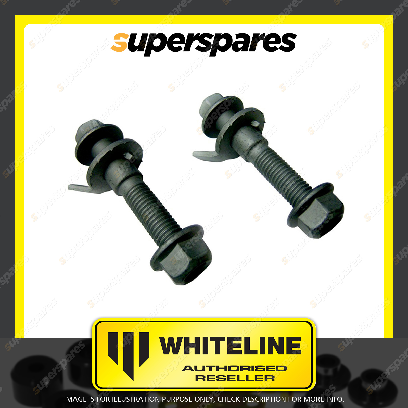 Whiteline Rear Camber adjusting bolt for DAIHATSU APPLAUSE A101 MIRA L200  L201