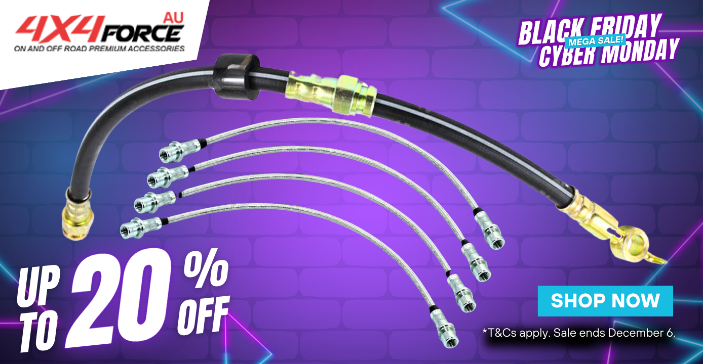 Black Friday 4x4FORCE Brake Hoses Sale