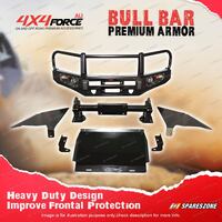 Premium Armor Bumper Bullar with Skid Plate 3 LOOP for Toyota Prado 150 19-On