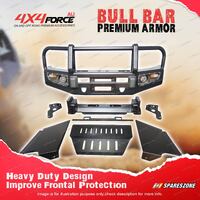 Premium Armor Bumper Bullbar with Guard Plate 3 LOOP for Toyota Hilux Vigo 05-11