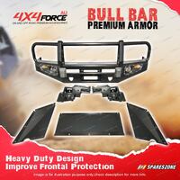 Premium Front Armor Bumper Bullbar with 3 Loop for Toyota Landcruiser 100 Series
