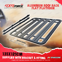 135x125cm Al-Alloy Roof Rack Platform & Bracket for GWM Great Wall Cannon Alpha