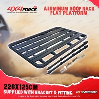 220 x 125cm Al-Alloy Roof Rack Platform & Bracket for GWM Great Wall Tank 500