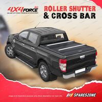 Retractable Tonneau Roller Shutters & Cross Bars for Mazda BT-50 Dual Cab