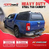 4X4FORCE Ute HD 200KG Steel Tub Canopy Load for Mazda BT-50 2011-2022 Dual Cab