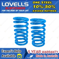 Lovells Rear Raised Coil Springs for Nissan Pathfinder WD21 Wagon 4 door 92-95