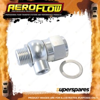 Aeroflow Oil Pressure Adapter Silver for Holden LS Series Engine 1/8" NPT Port