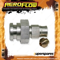 Aeroflow Brand 19mm Female Inverted Flare To -3AN Hose End M10 X 1.0