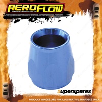 Aeroflow PTFE Hose End Socket -8 AN Blue Suit 200 And 570 Series Fittings