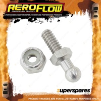 Aeroflow Carburettor Linkage Throttle Ball Thread 10-32 Unc - 3/8"