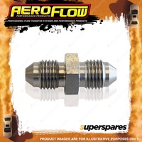 Aeroflow Male Flare Union Fitting -3AN Male -4AN To Male -4AN Short