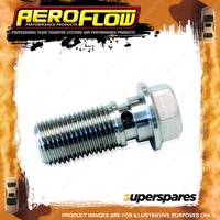 Aeroflow Stainless Steel Banjo Bolt 1/2"-20 30mm Length Brake Fitting