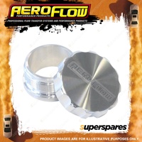 Aeroflow Brand 25.4mm 1" Billet Alloy Weld On Filler with Raw Cap