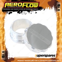 Aeroflow Brand 25.4mm 1" Billet Alloy Weld On Filler with Polished Cap