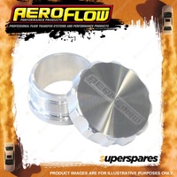 Aeroflow Brand 50.8mm 2" Billet Alloy Weld On Filler with Raw Cap