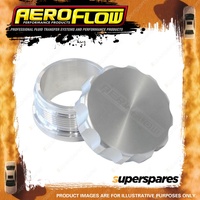 Aeroflow Brand 50.8mm 2" Billet Alloy Weld On Filler with Silver Cap