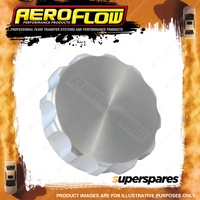 Aeroflow Brand 38.1mm 1-1/2" Billet Alloy Filler Cap Silver Finish