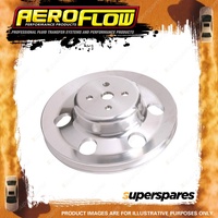 1 x Aeroflow Brand Billet Water Pump Pulley for Ford 302-351C 4-Bolt