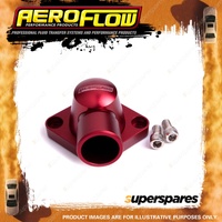 Aeroflow Brand Billet Thermostat Housing Red Suits for Chevy SBC / BB