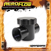 1 x Aeroflow Brand Billet Radiator Filter Black Fit To Radiator Hose