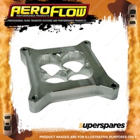 Aeroflow Brand 1" Tapered High Velocity Carburettor Spacer Raw Finish