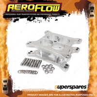 Aeroflow Brand 2" Tapered High Velocity Carburettor Spacer Raw Finish