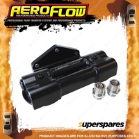 Aeroflow Dual Remote Filter Head Entry 3/4" -16 Thread 2 X -8 Plugs