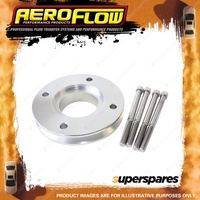 Aeroflow Gilmer V-Groove Adapter Silver for Holden 253-308 V8 With