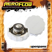 Aeroflow Billet Radiator Cap Large Style Suit 42mm Water Neck Polished Finish