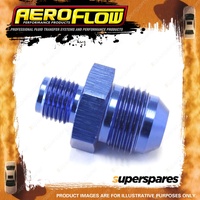 1 x Aeroflow Brand toerted Seat Adapter Blue Finish 1/2"-20 to -8 AN