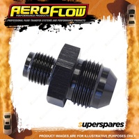 Aeroflow toerted Seat Adapter Fitting Black Finish 1/2"-20 to -8 AN