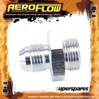 Aeroflow Brand Carter/Edelbrock Fitting -6 Silver 5/8" X 20 To -6An