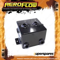 Aeroflow Fabricated Alloy Tank 1.4L Capacity 5"L X 5"W X 4" Black Finish