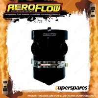 Aeroflow Dry Sump / Breather Tank 2 X -12 And 1 X -6 ORB Ports Black