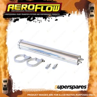 Aeroflow Radiator Overflow Tank + 3/8" Barb Fittings And Mount Polished