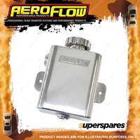 Aeroflow Fabricated Square Radiator Expansion Tank -8 AN Polished