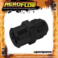 Aeroflow Push In Valve Cover Breather Adapter -12AN Fitting Black