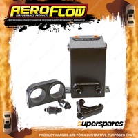 Aeroflow Brand Dual Efi Pump Surge Tank Kit Black+ Tank Pump Bracket